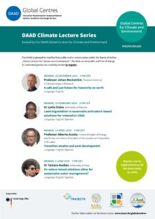 Zum Artikel "DAAD Climate Lecture Series"