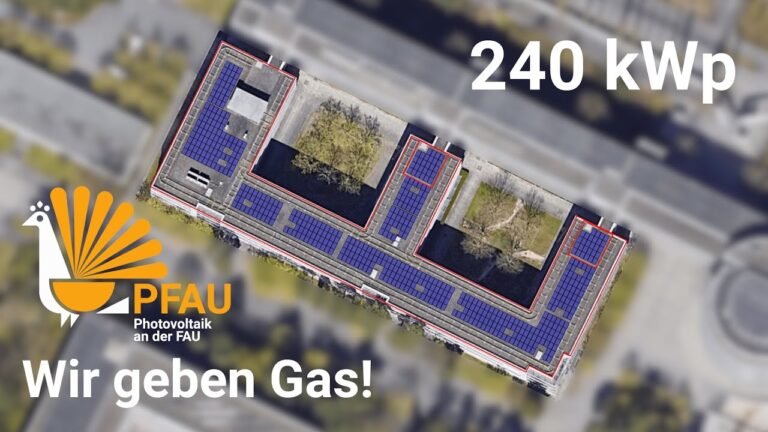 Solarprojekt an der Friedrich-Alexander-Universität Erlangen-Nürnberg: Wir suchen Mitwirkende